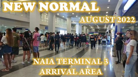 naia terminal 3 requirements 2022